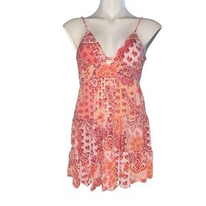 Angie 100% rayon mini sun dress size medium